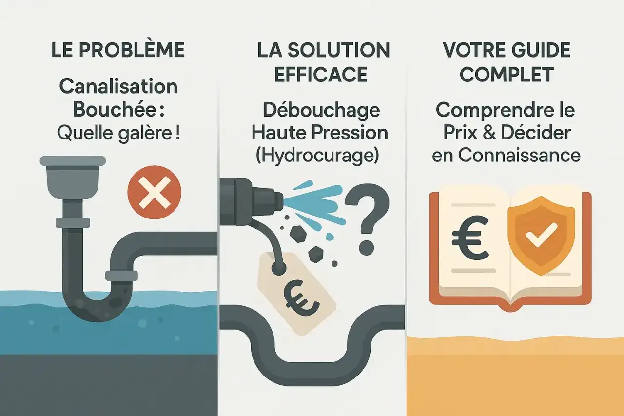 Curage canalisation - Prix, méthodes et prévention efficace
